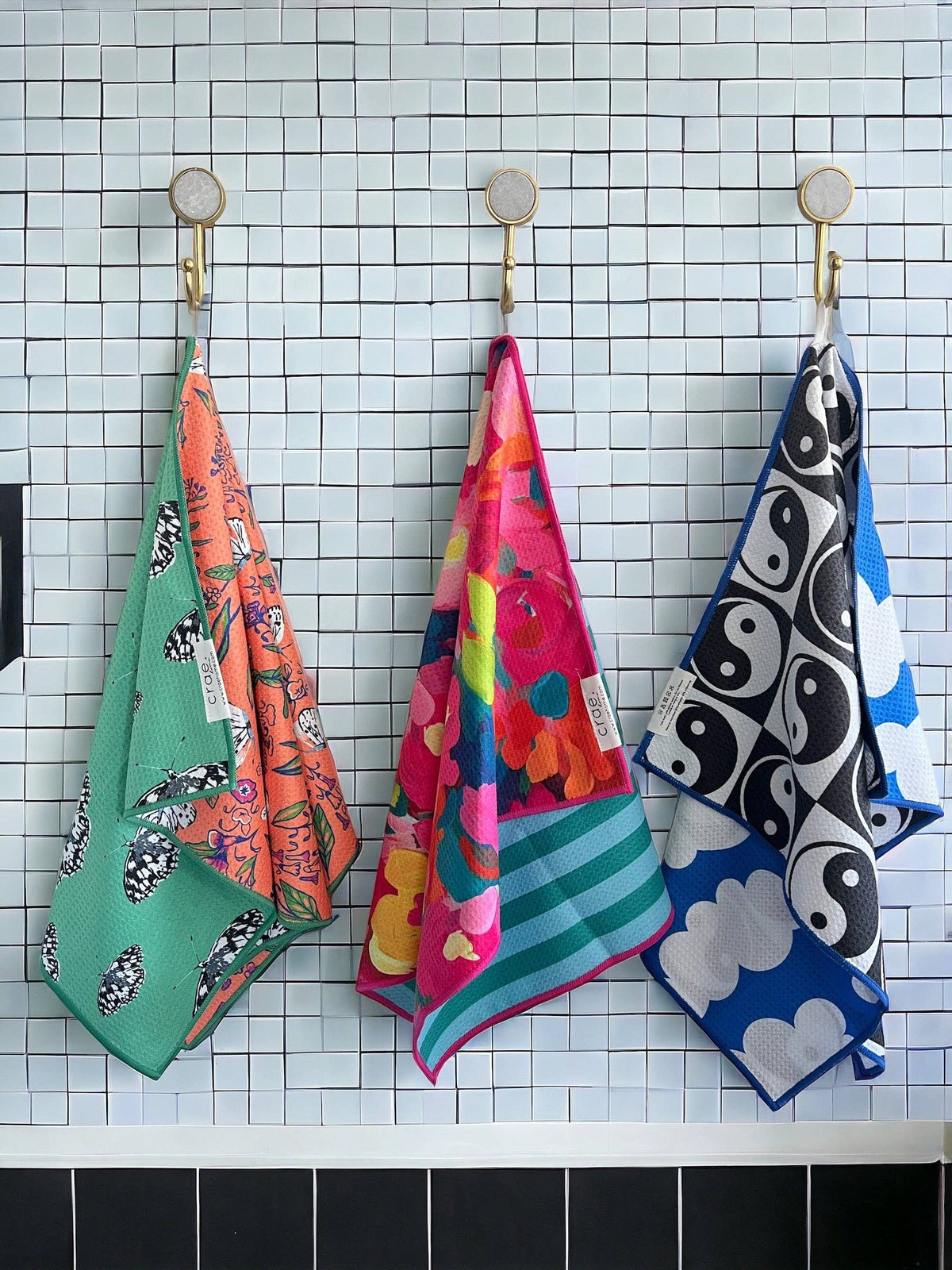 Crae.Home - Papillon: Reversible Hand Towel