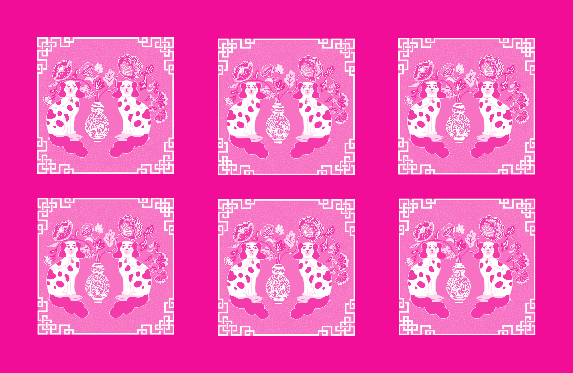 TAYLOR GRAY - 11x17 CHINOISERIE VOL 2 insert set of 10