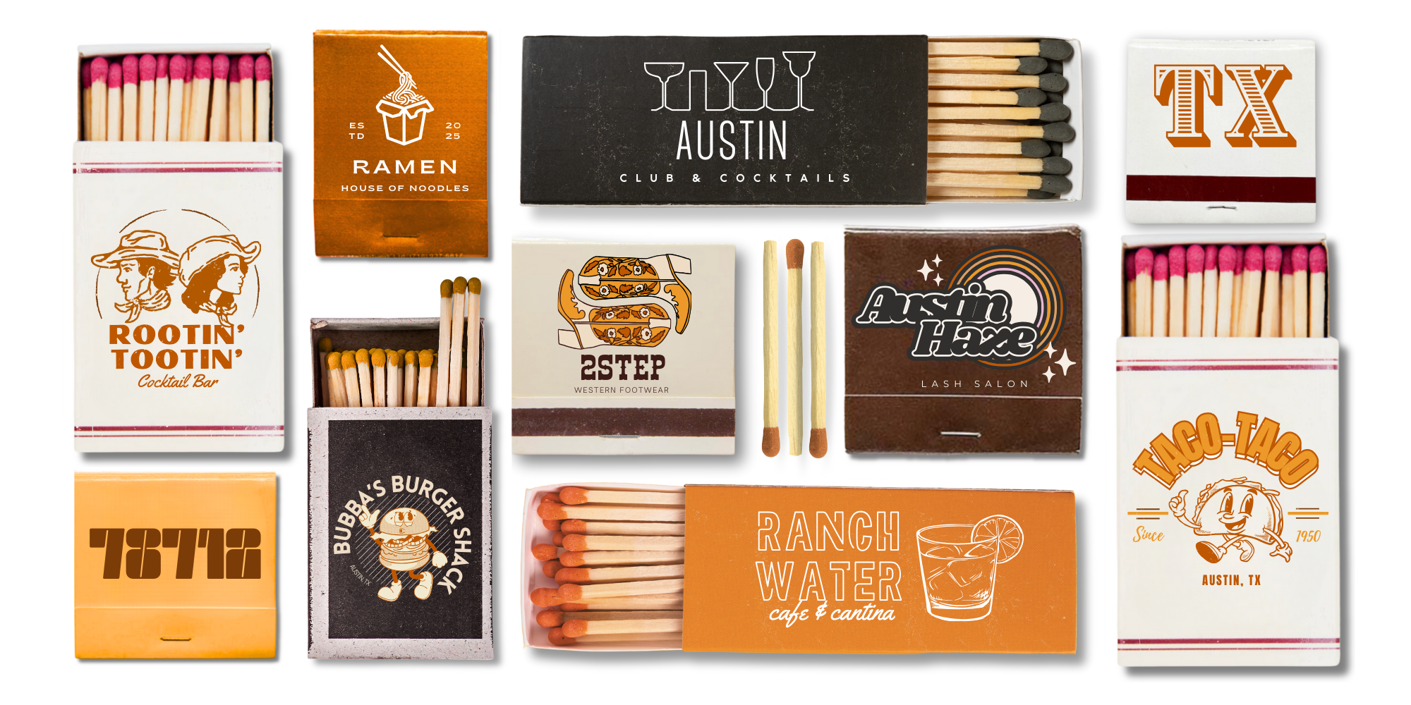 TAYLOR GRAY - 5.5x11 GAMEDAY AUSTIN trinket tray insert set of 5