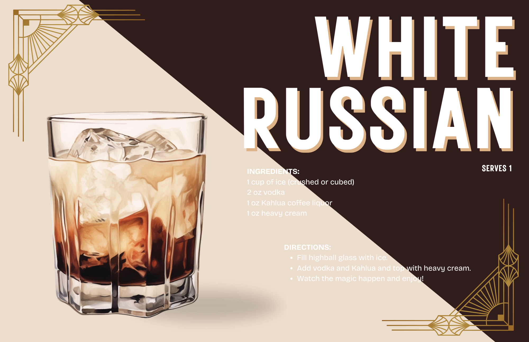 TAYLOR GRAY - 11x17 COCKTAILS VOL 2 insert set of 10