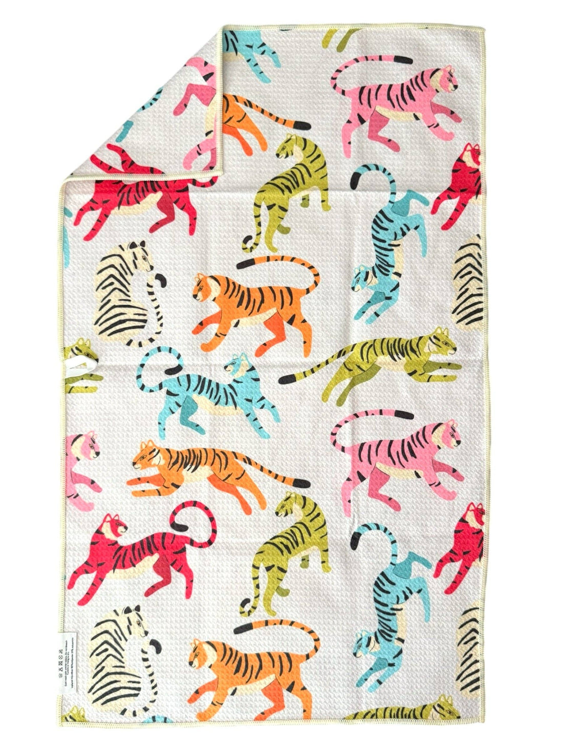 Crae.Home - Colorful Rawr: Double-Sided Hand Towel