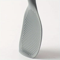HeatResistant Silicone Spoon with Wooden Handle