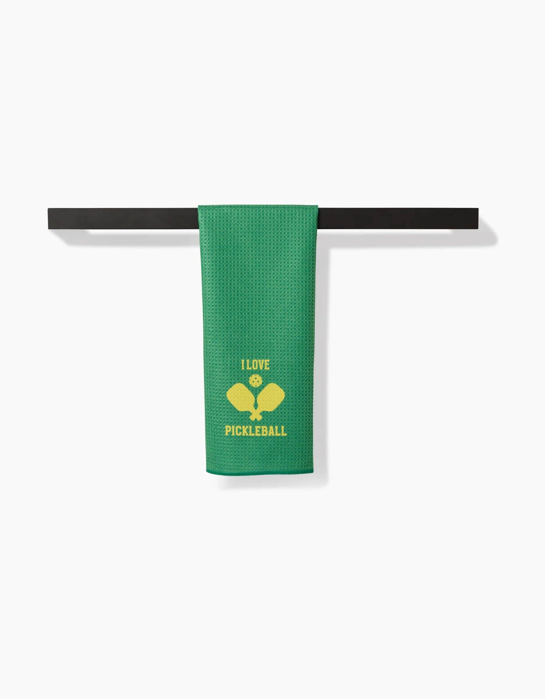 Geometry - I Love Pickleball Tea Towel