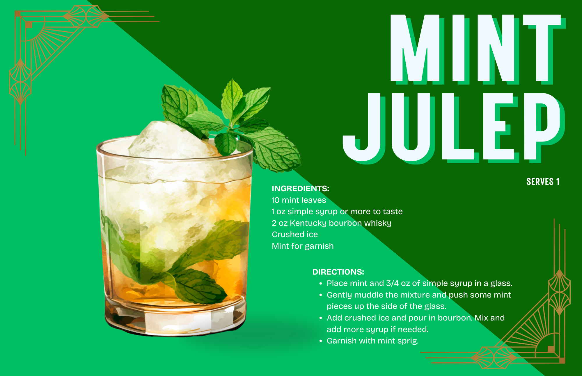 TAYLOR GRAY - 11x17 COCKTAILS VOL 2 insert set of 10