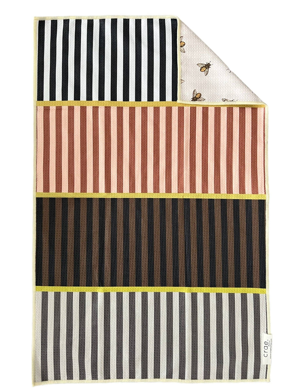 Crae.Home - Milk and Honey: Reversible Hand Towel