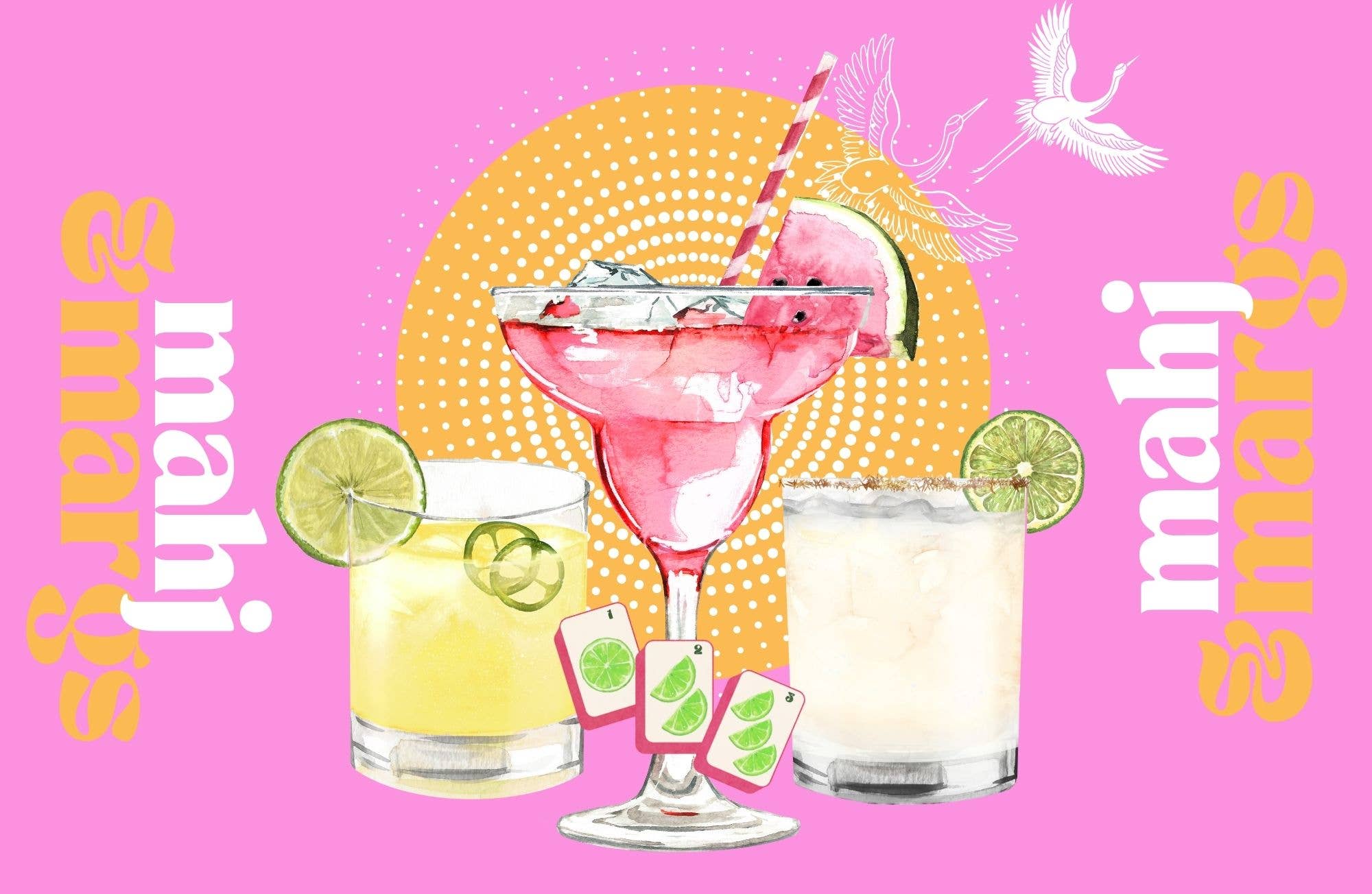 TAYLOR GRAY - 11x17 MAHJONG MADNESS insert set of 10