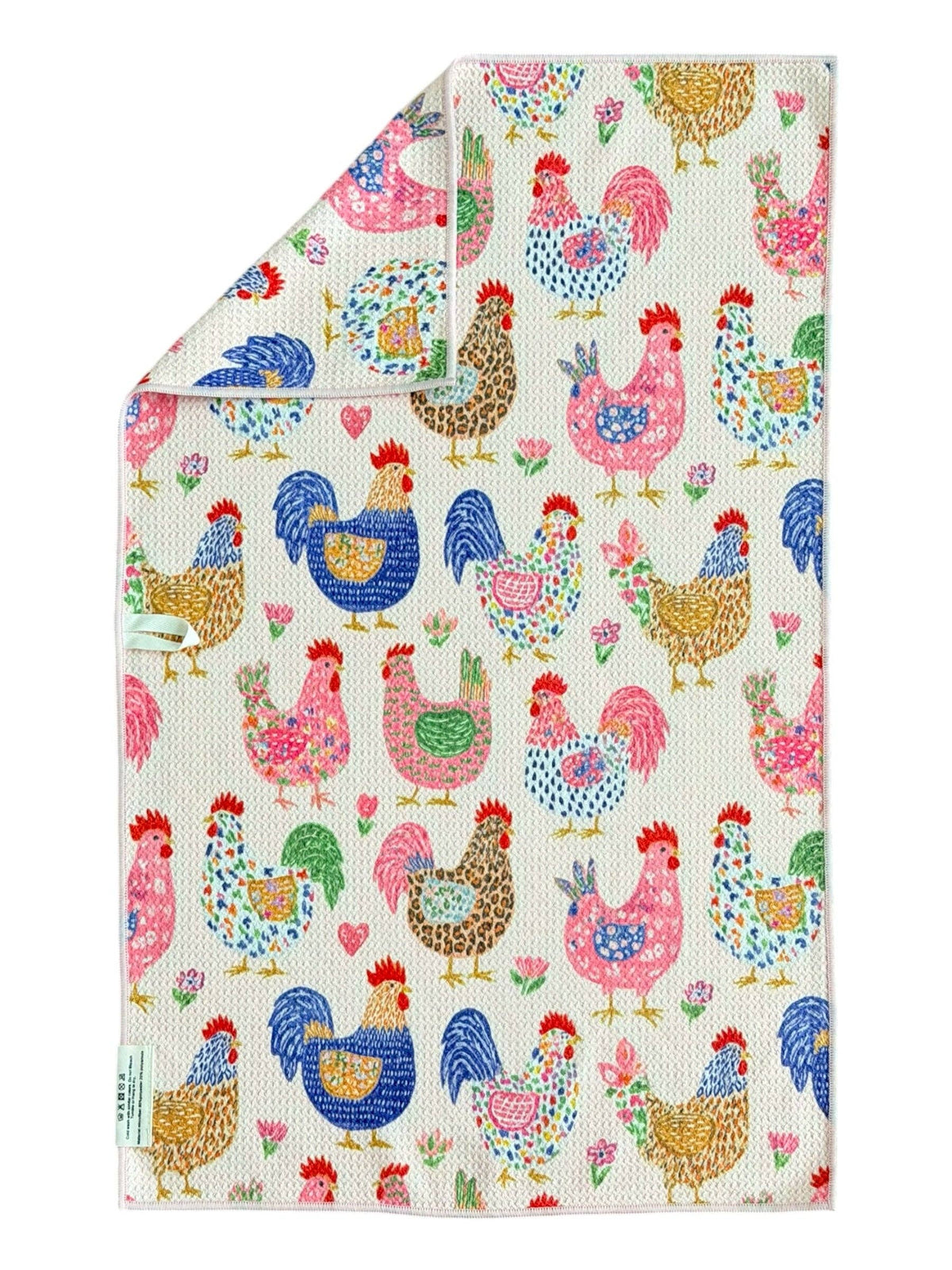 Crae.Home - Feathered Friends: Double-Sided Hand Towel