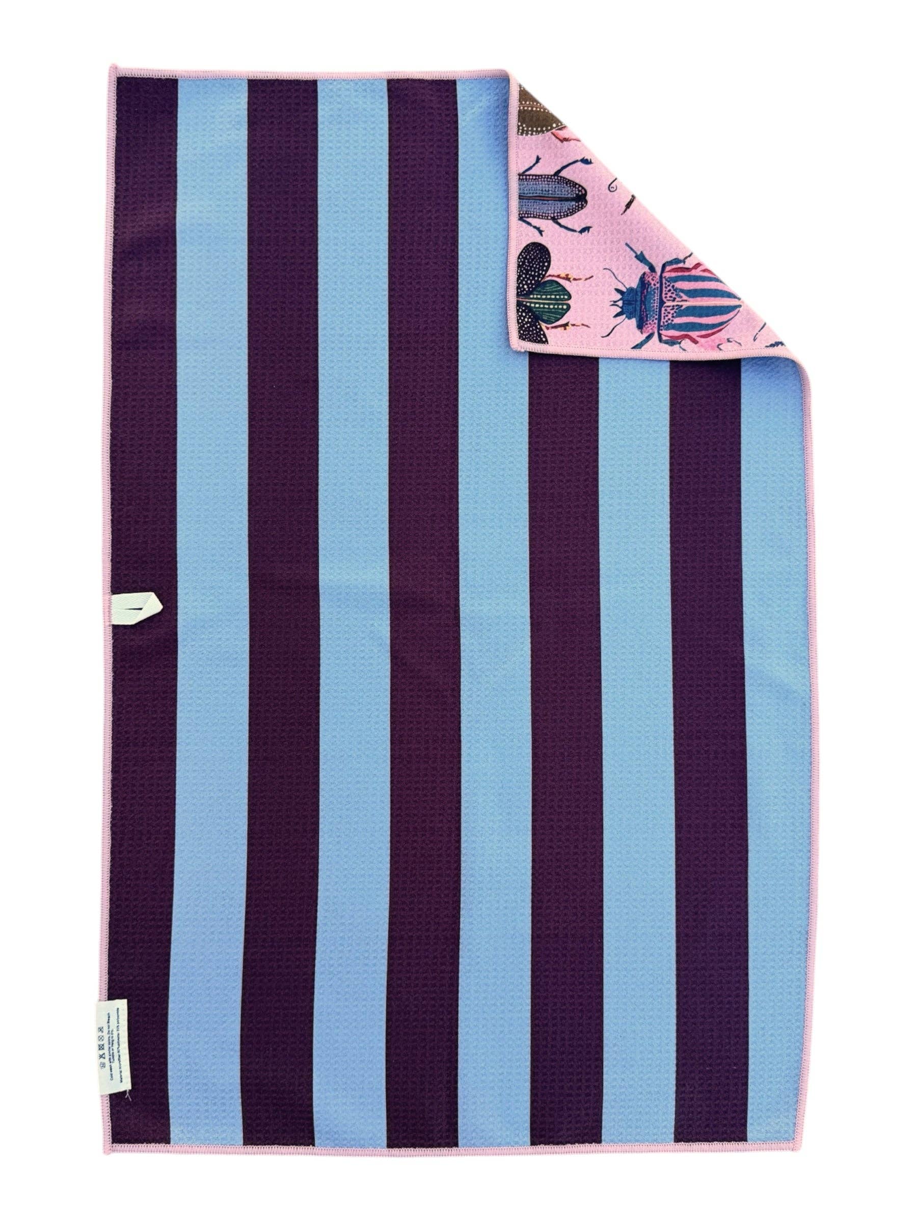 Crae.Home - Beetle Club: Reversible Hand Towel