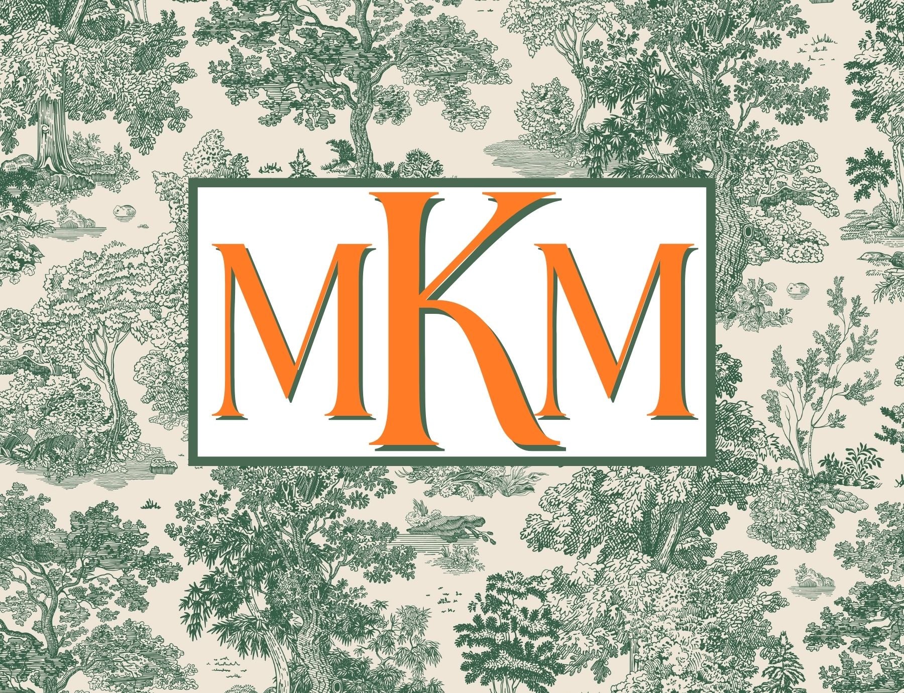 Luxie Living Custom Monogrammed Mahjong Card Covers