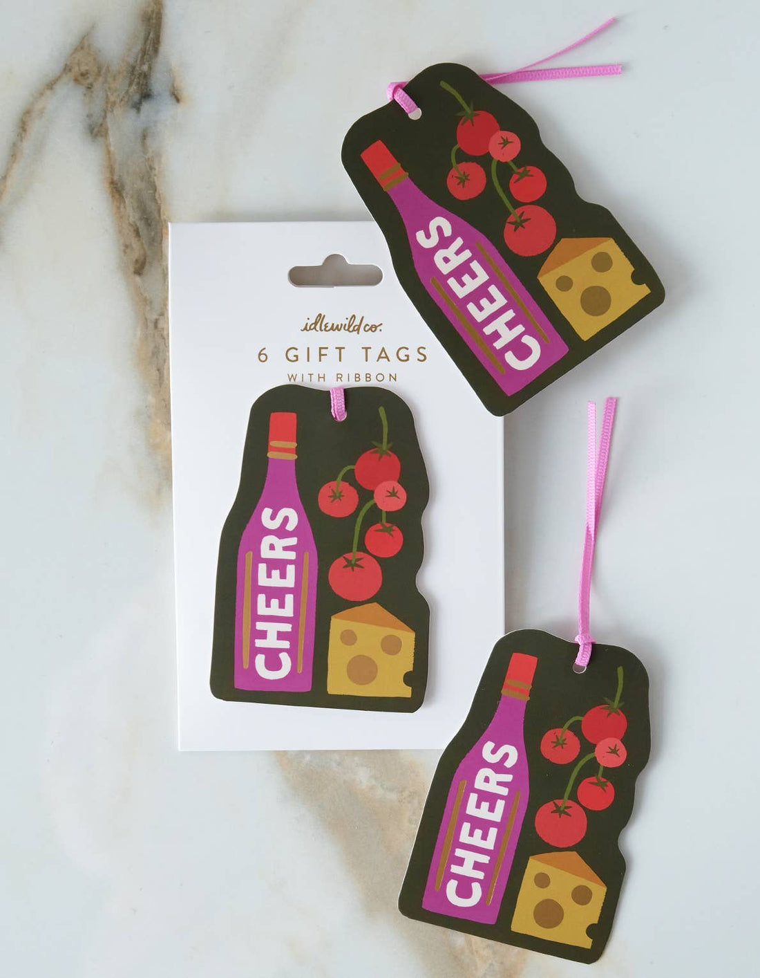 Idlewild Co. - Die-Cut Gift Tags | Cheers