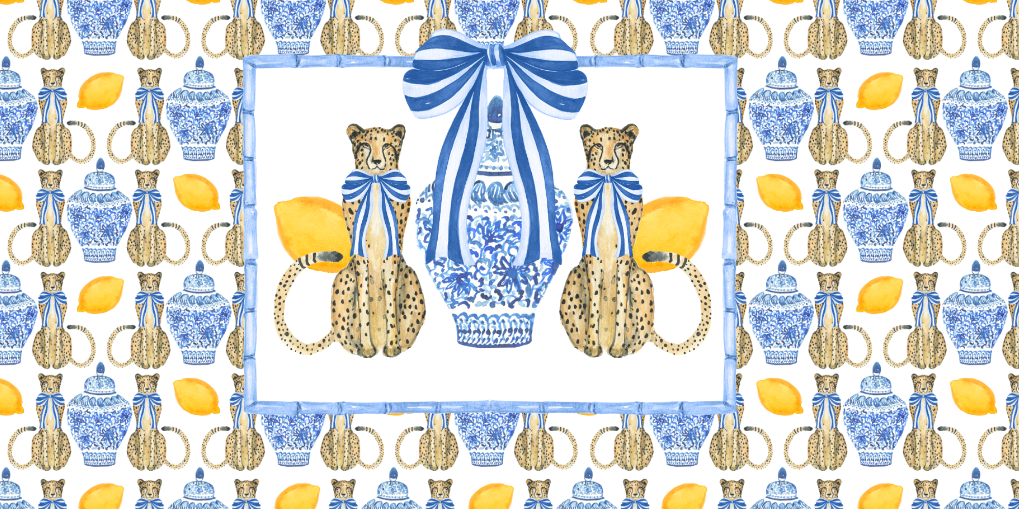 TAYLOR GRAY - 5.5x11 CHINOISERIE trinket tray insert set of 5