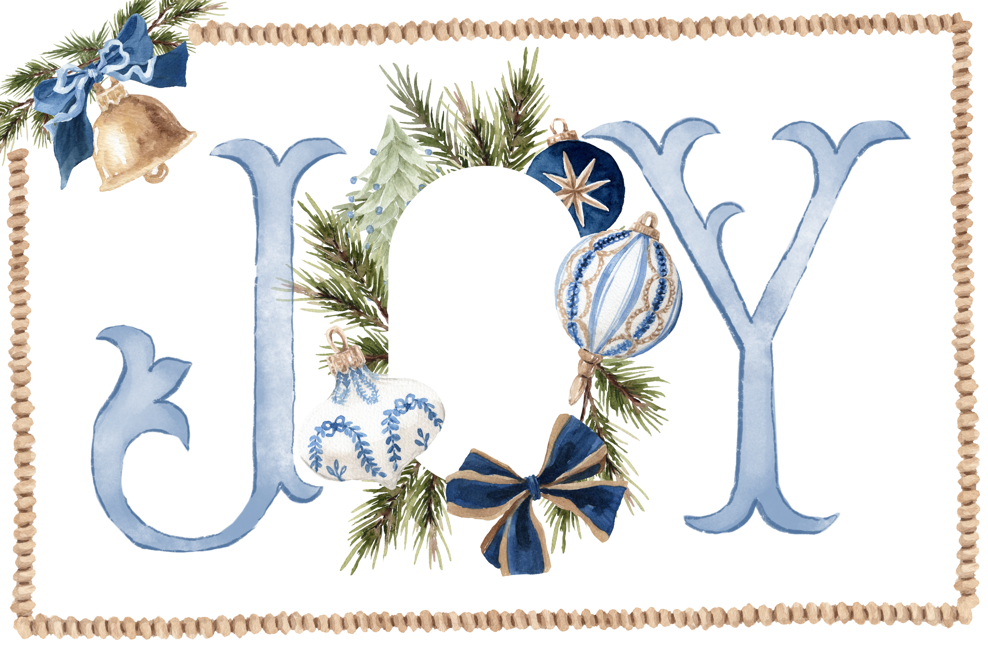 TAYLOR GRAY - 11x17 PREPPY CHRISTMAS insert set of 10