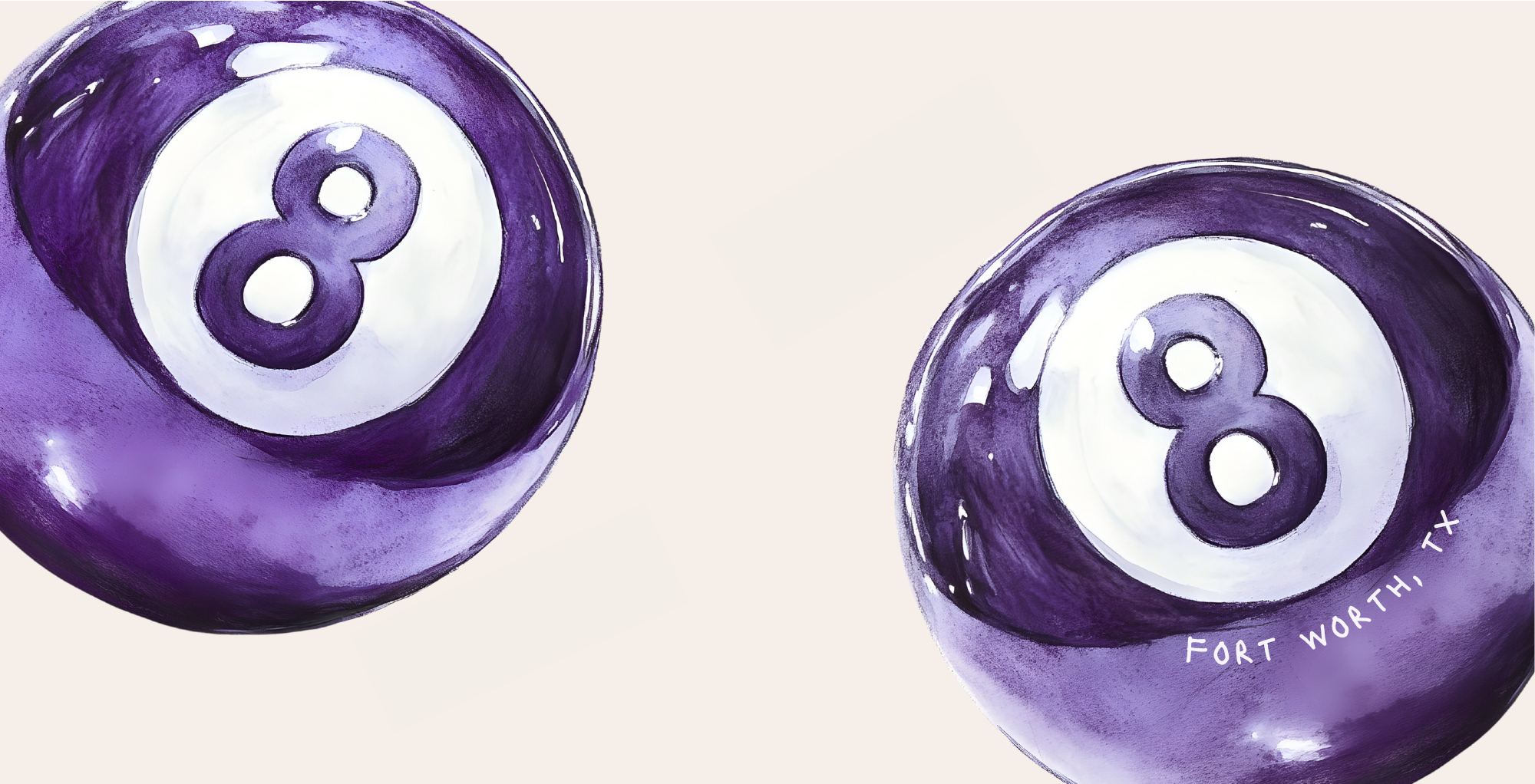 TAYLOR GRAY - 5.5x11 GAMEDAY FORT WORTH trinket tray insert set of 5