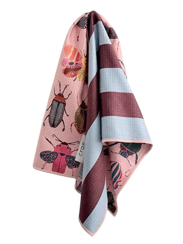 Crae.Home - Beetle Club: Reversible Hand Towel