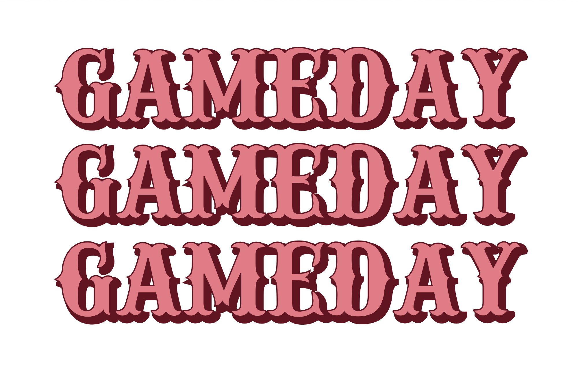 TAYLOR GRAY - 11x17 GAMEDAY COLLEGE STATION insert set of 10