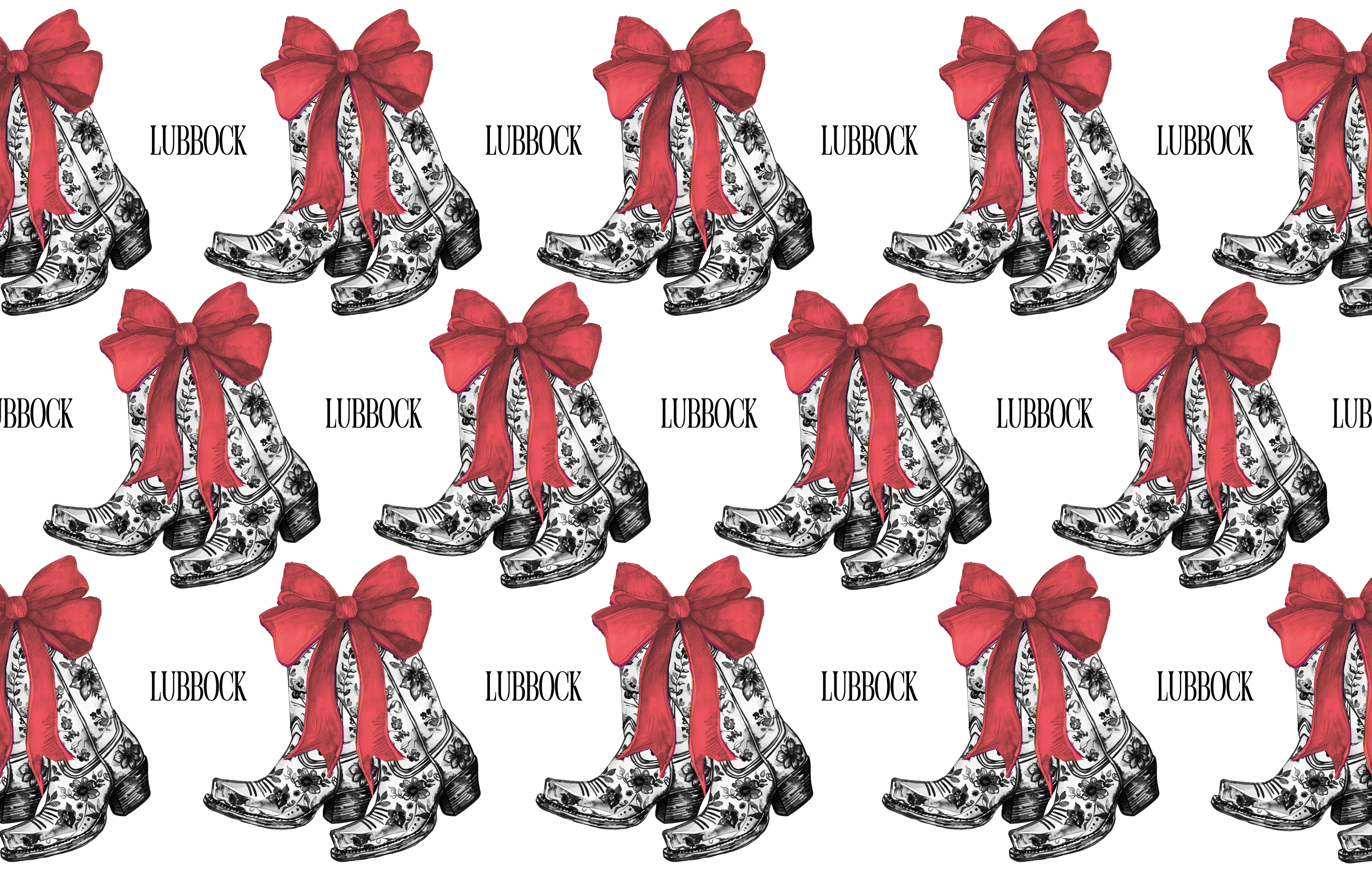 TAYLOR GRAY - 11x17 GAMEDAY LUBBOCK insert set of 10