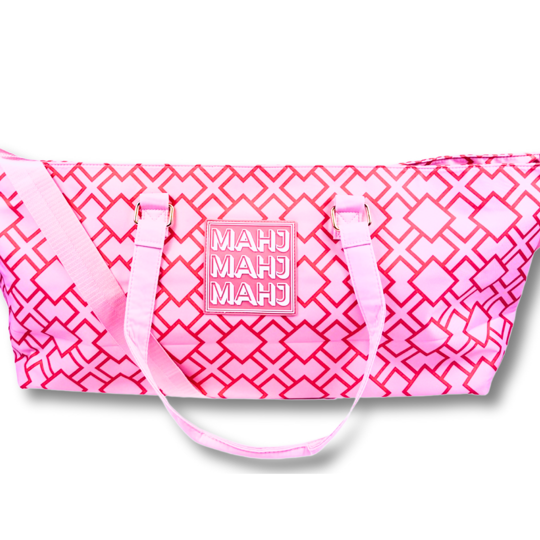 My Fair Mahjong - MAHJONG TOTE BAG  |  Wide with Zipper Closure
