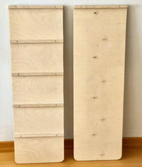 Climbing Arch with Ladder Ramp and Star Pillow Set | Wooden Climber