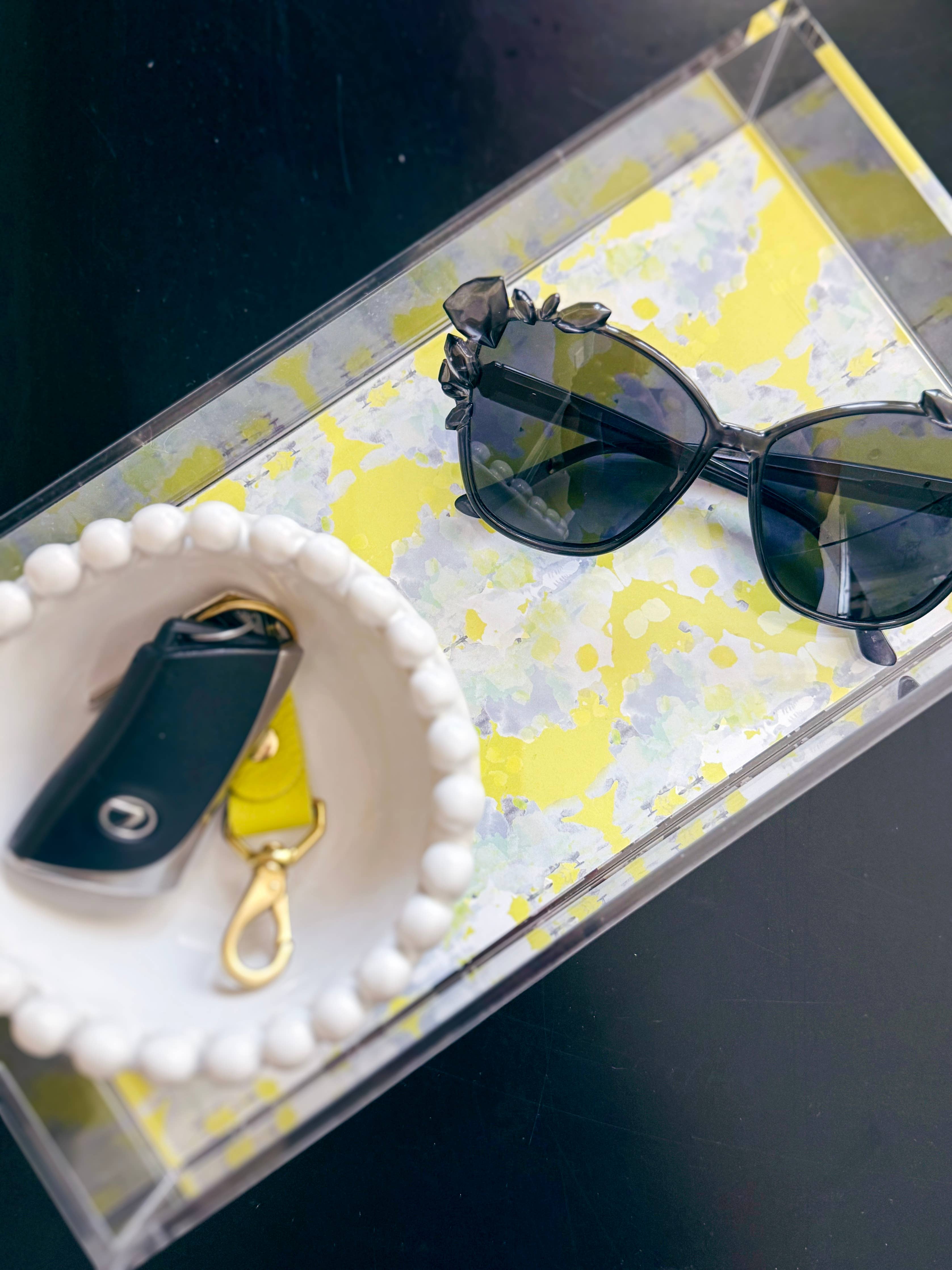 TAYLOR GRAY - 5.5x11 INKBLOTS trinket tray insert set of 5