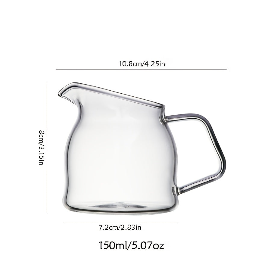 MicrowaveSafe Glass Pouring Jug for Coffee  Sauces
