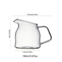 MicrowaveSafe Glass Pouring Jug for Coffee  Sauces
