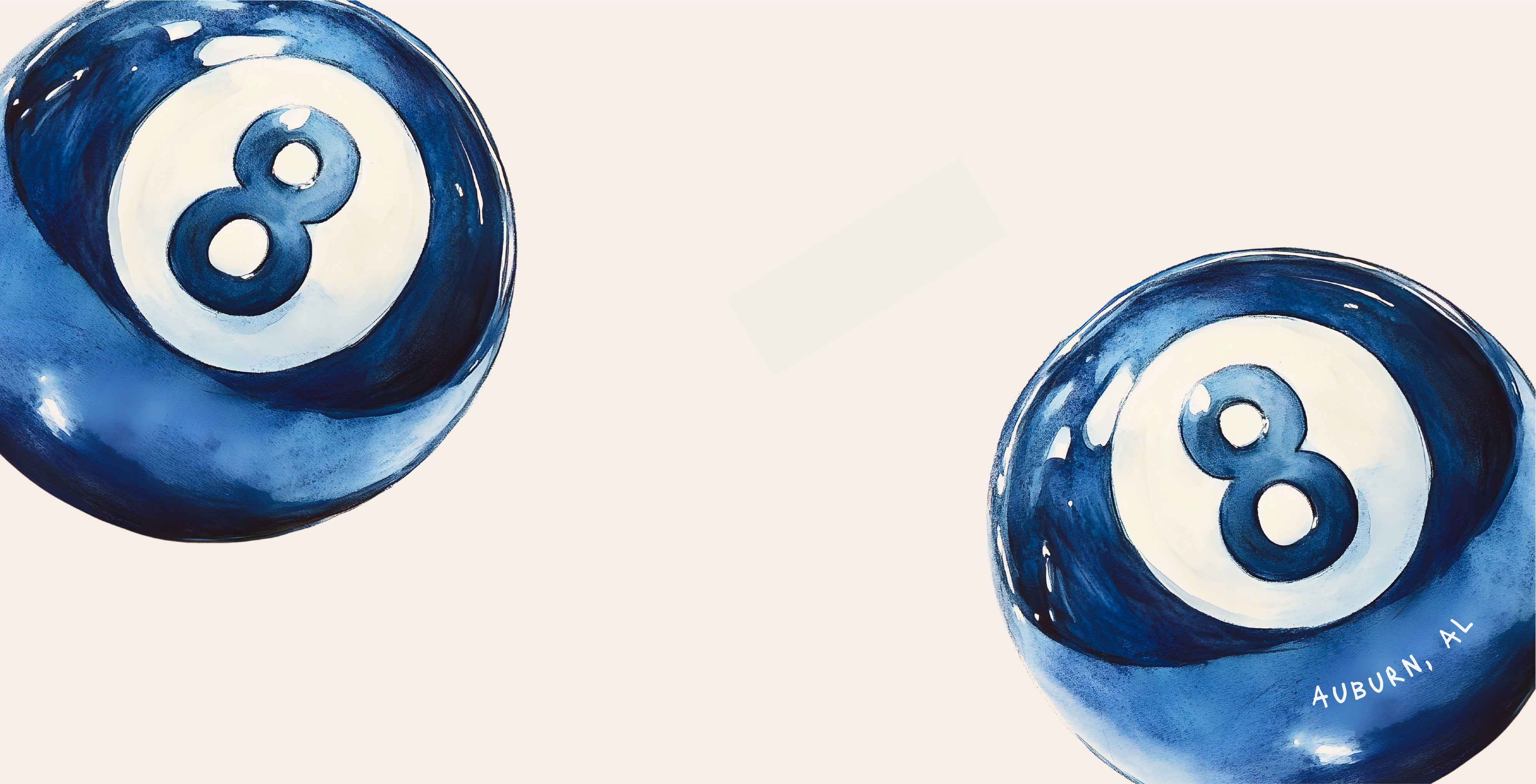 TAYLOR GRAY - 5.5x11 GAMEDAY AUBURN trinket tray insert set of 5