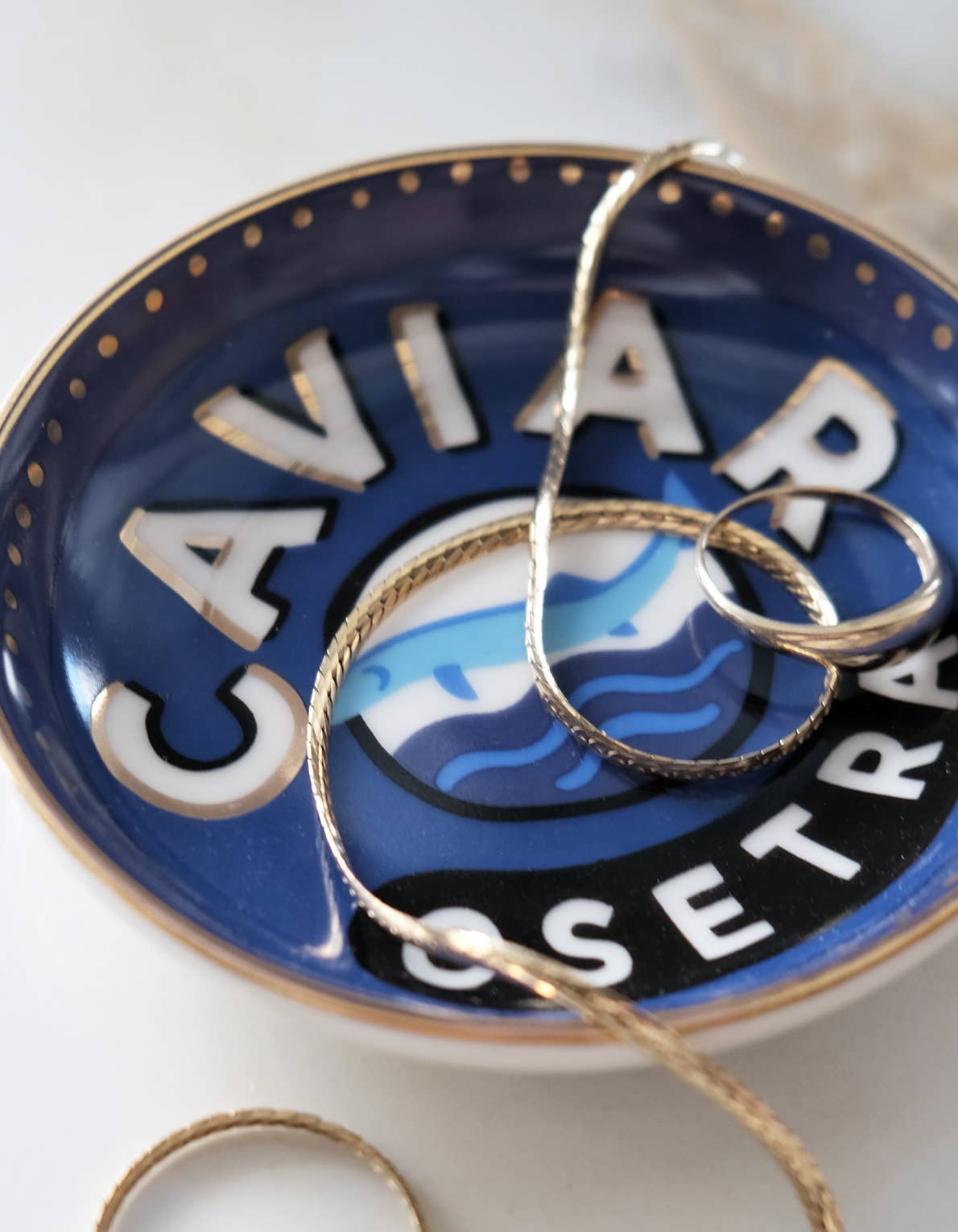 Idlewild Co. - Porcelain Trinket Dish | Caviar