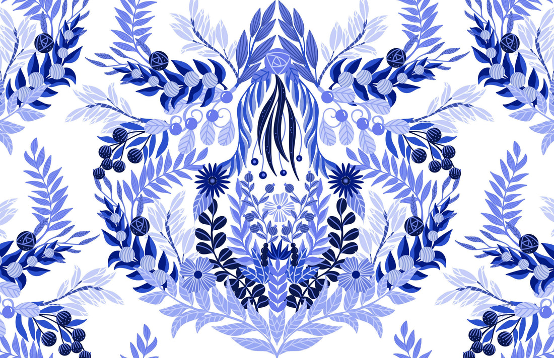 TAYLOR GRAY - 11x17 CHINOISERIE insert set of 10