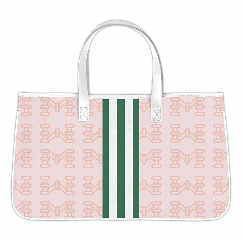 Santa Barbara Design Studio by Creative Brands - Mahjong Canvas Tote - Mahj Pink