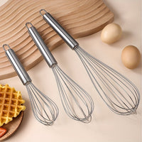 Stainless Steel Whisk Essential Egg Beater  Mixer Tool