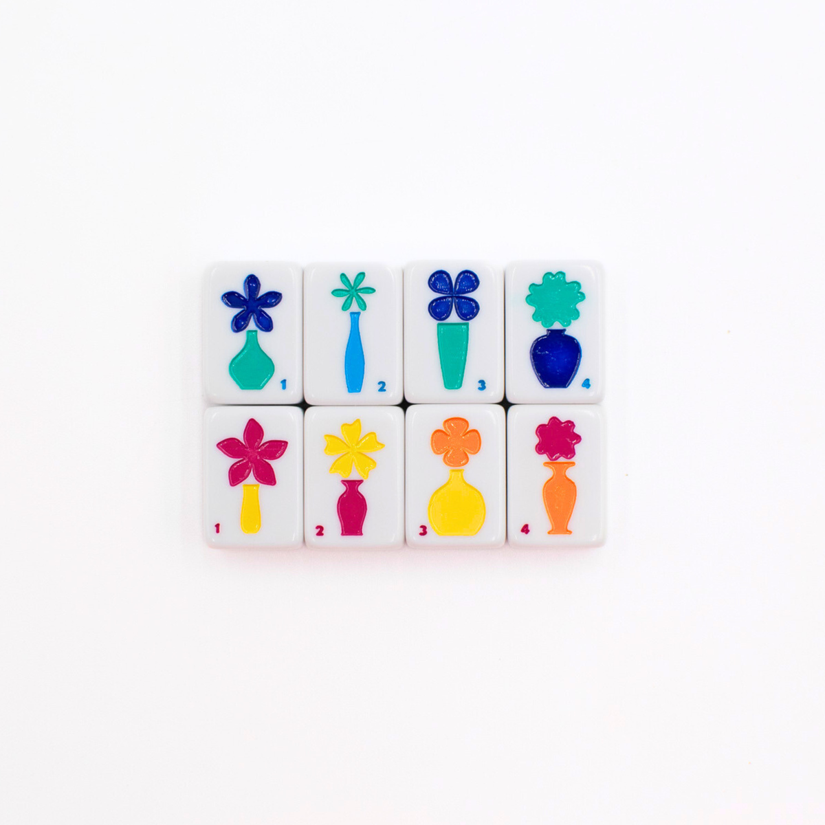 My Fair Mahjong - MINI TRAVEL MAHJONG  |  Mini Anywhere Series  |  White
