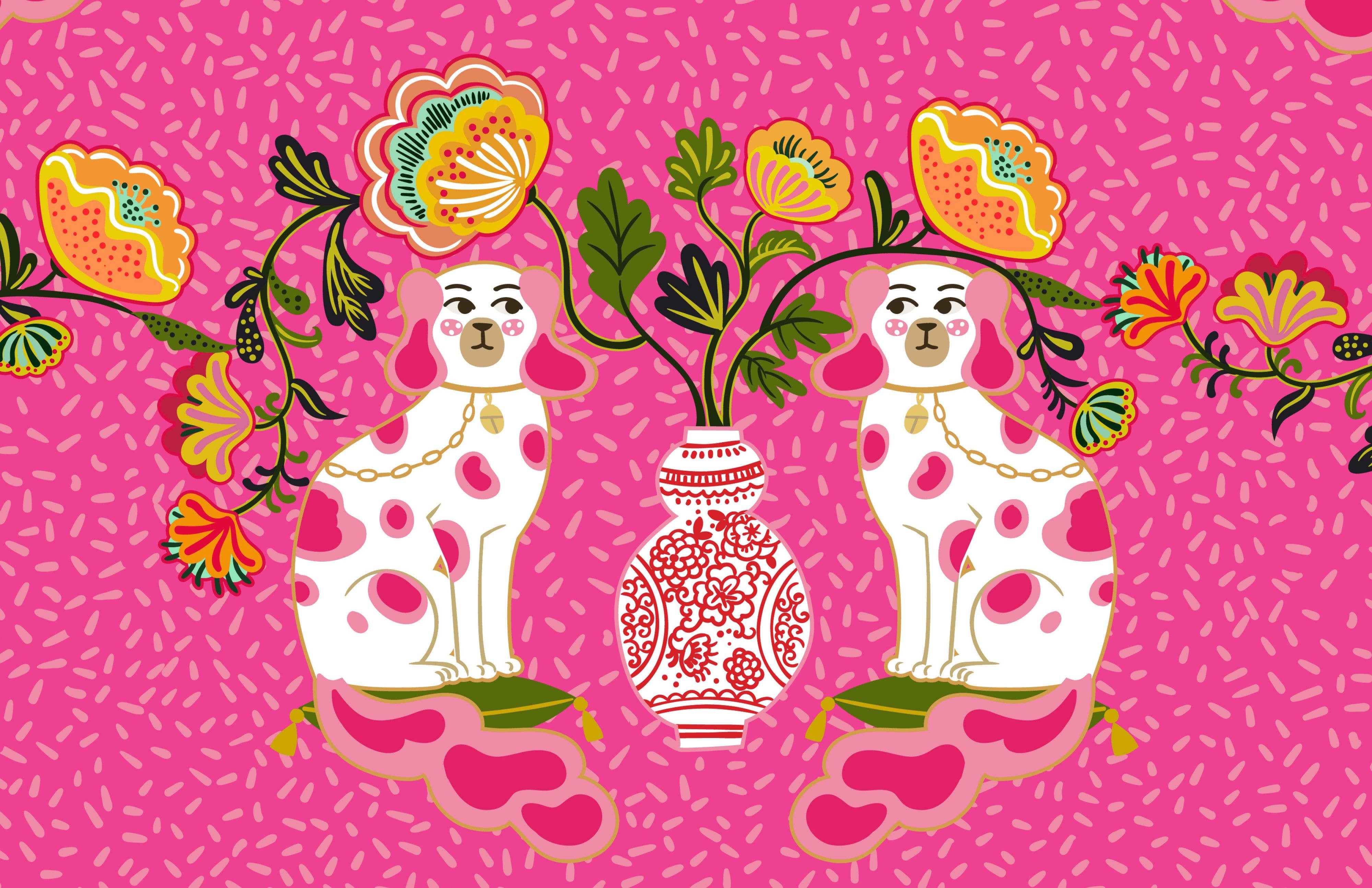 TAYLOR GRAY - 11x17 CHINOISERIE insert set of 10