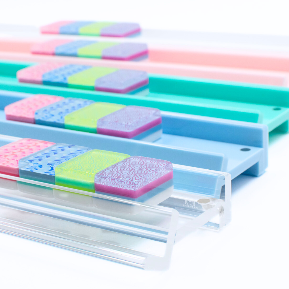 My Fair Mahjong - MAHJONG RACKS | Premium Acrylic | 4 Racks + 4 Pushers