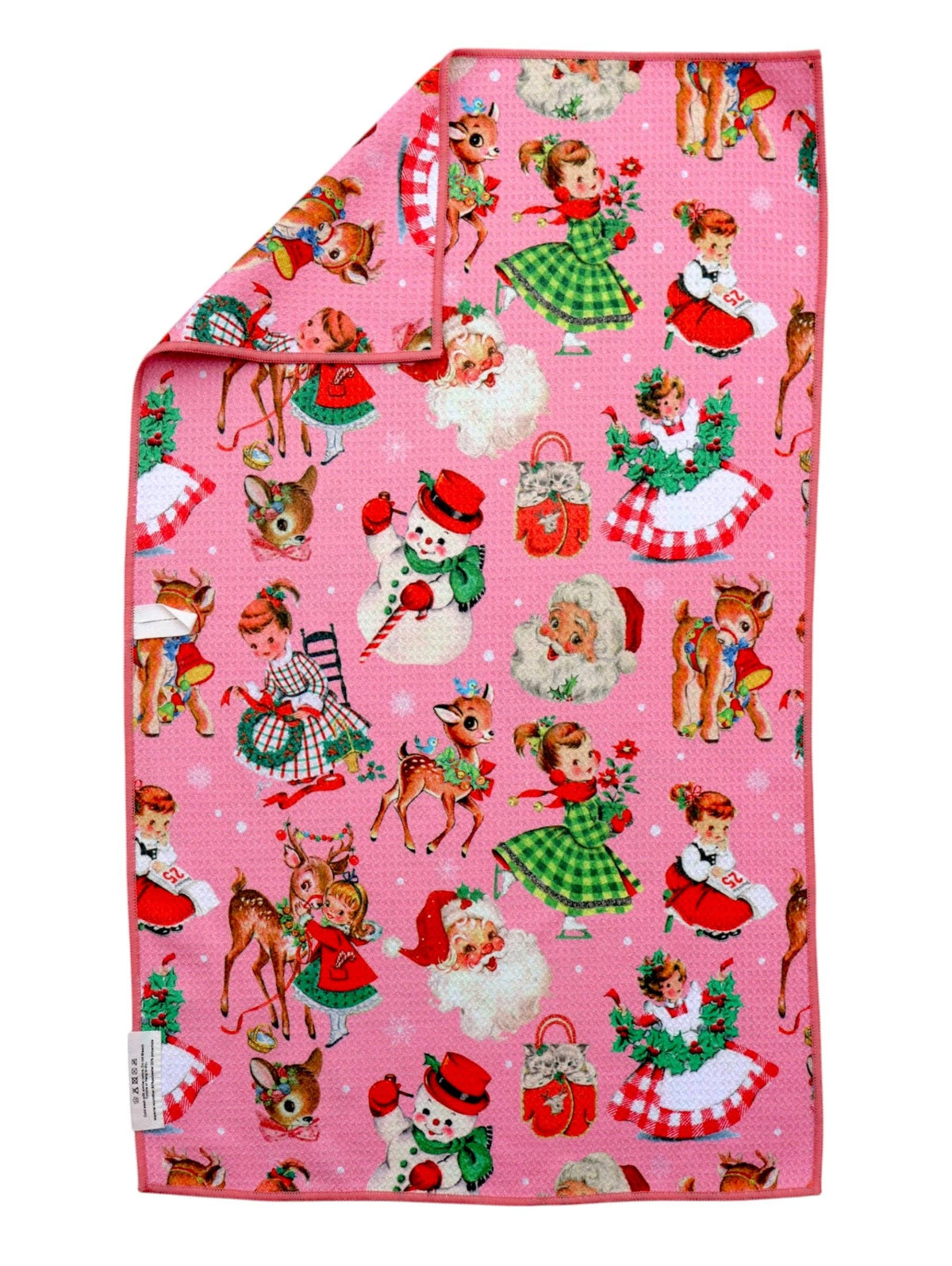 Crae.Home - Old Fashion Fun: Double-Sided Hand Towel