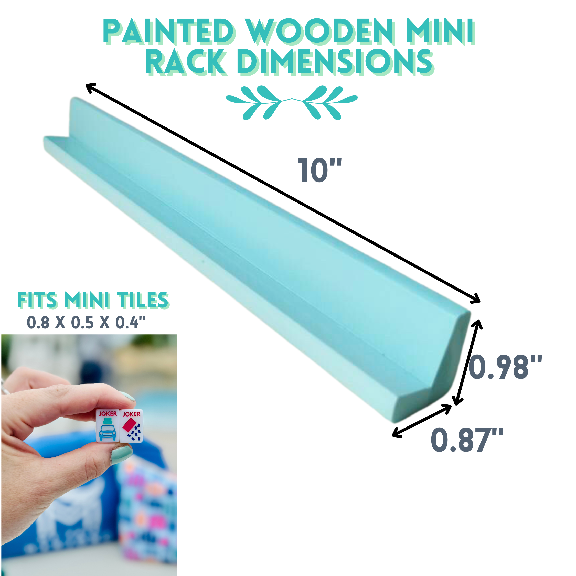 My Fair Mahjong - MINI TRAVEL MAHJONG  |  Mini Anywhere Series  |  White