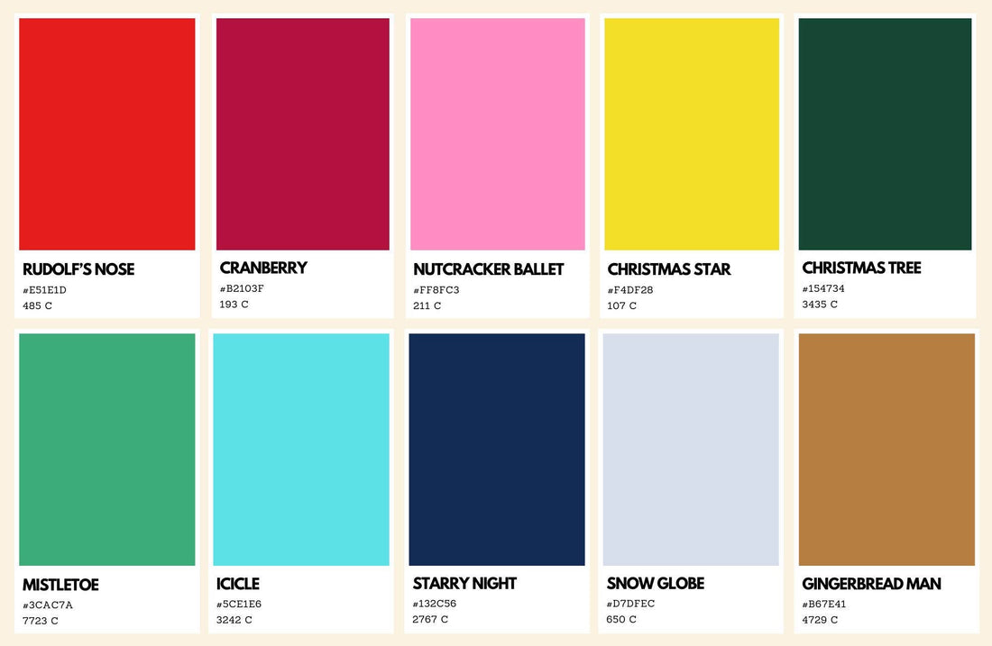 TAYLOR GRAY - 11x17 BRIGHT CHRISTMAS insert set of 10