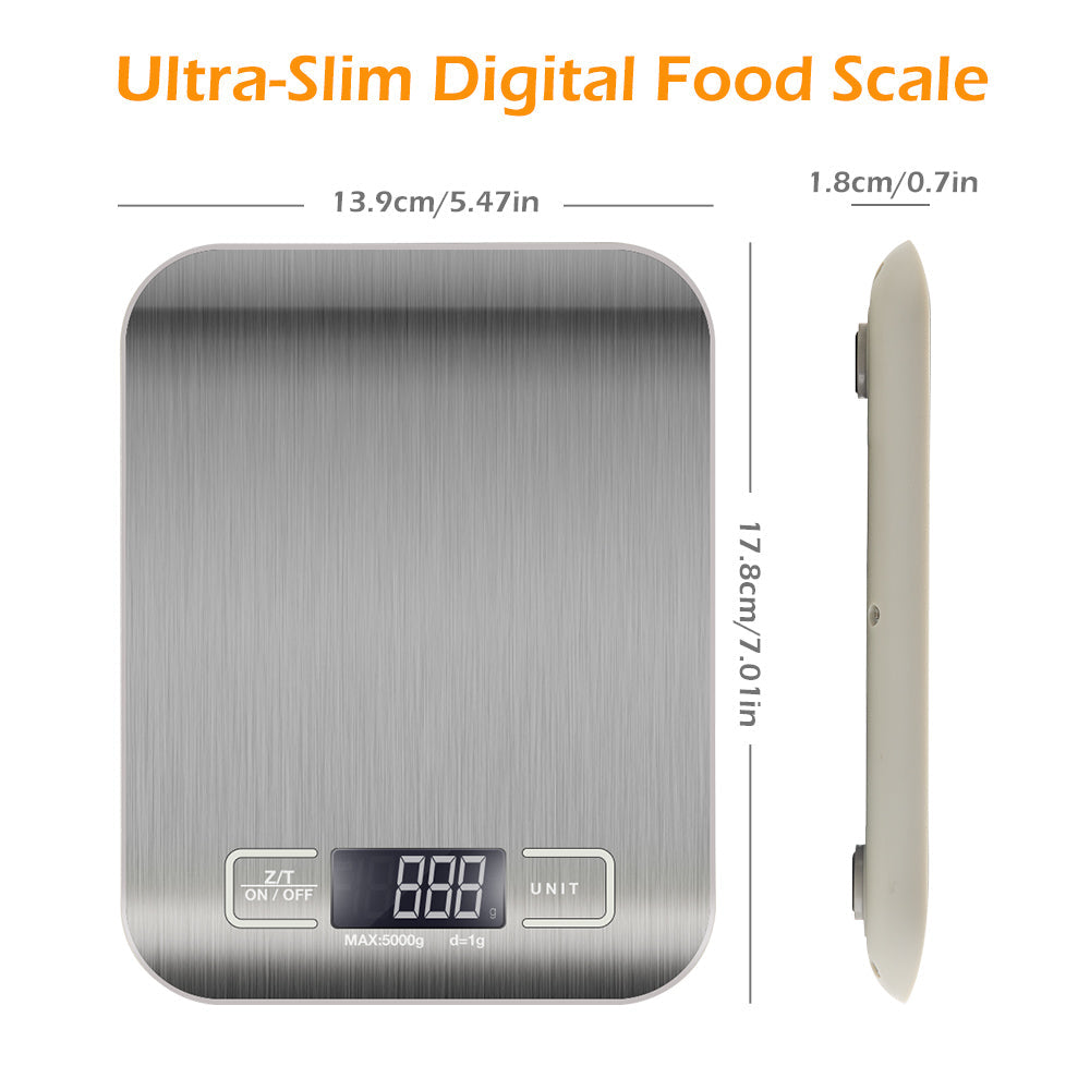 Kitchen Digital Stainless Steel Weight Measuring Device