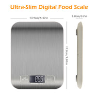 Kitchen Digital Stainless Steel Weight Measuring Device