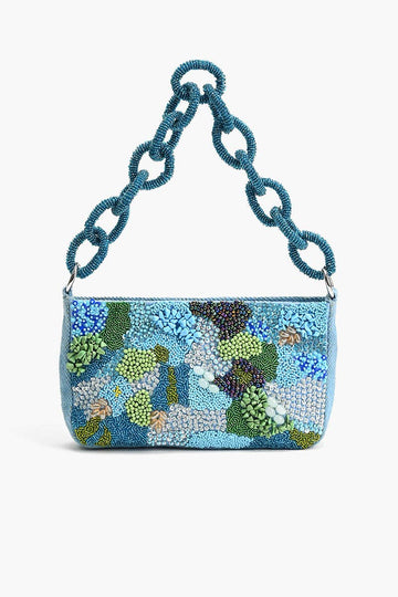 America & Beyond - Blue Lagoon Glam Shoulder Bag