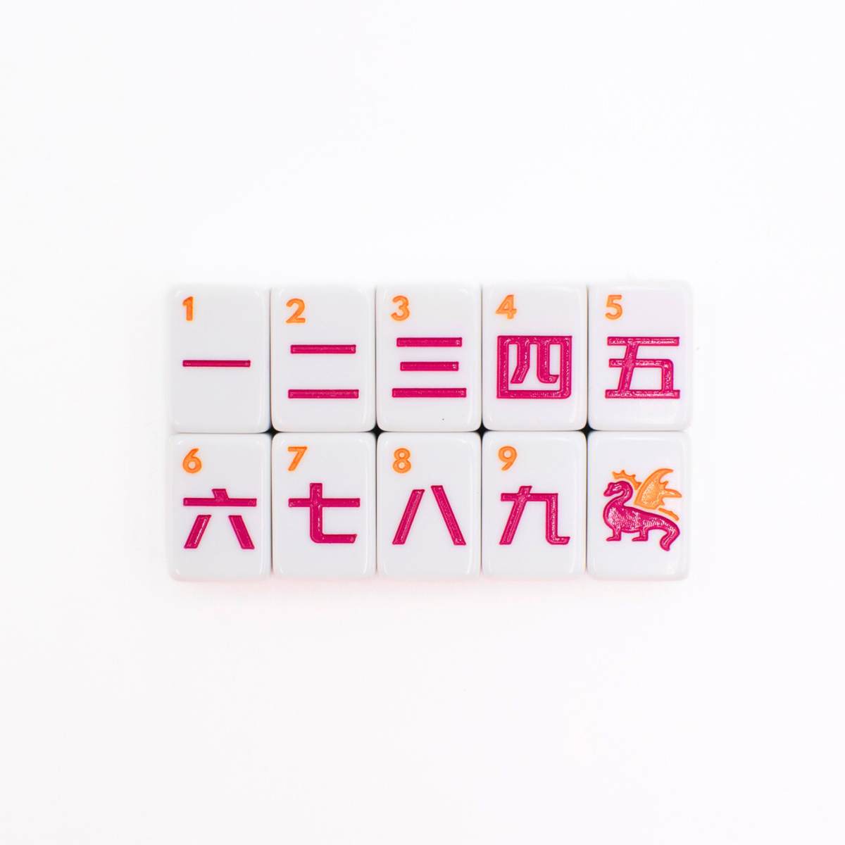 My Fair Mahjong - MINI TRAVEL MAHJONG  |  Mini Anywhere Series  |  White