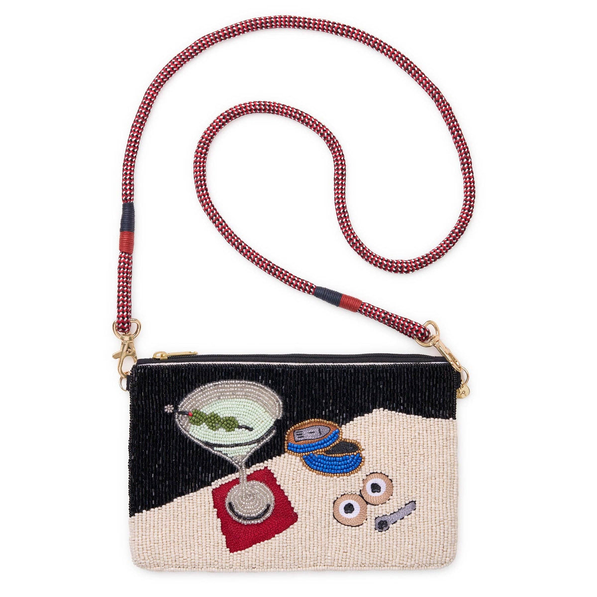 INK + ALLOY - Leila Martini + Caviar Beaded Bag Wholesale