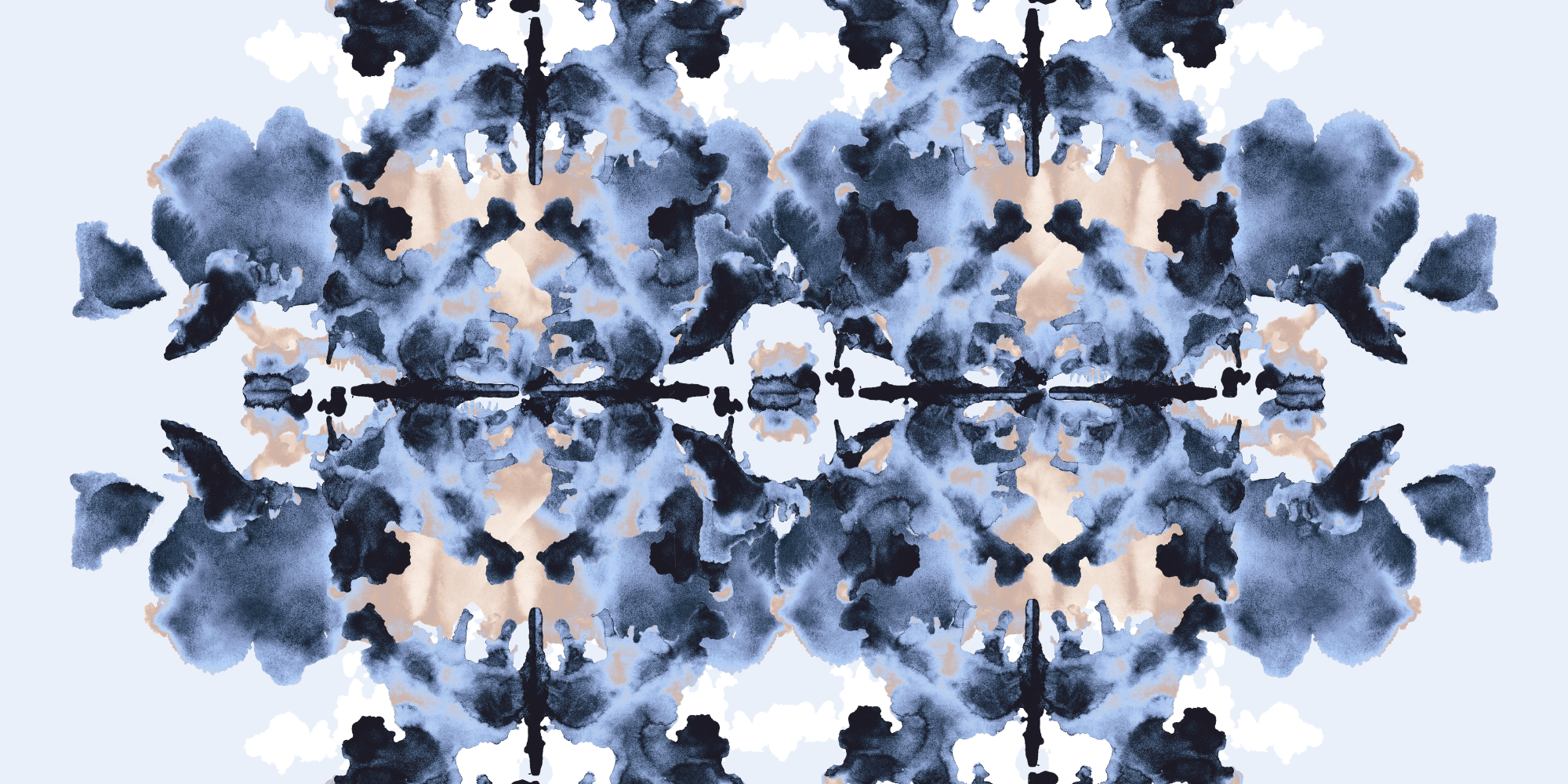 TAYLOR GRAY - 5.5x11 INKBLOTS trinket tray insert set of 5