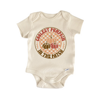 Coolest Pumpkin In the Patch Fall -  Baby Boy Girl Clothes Bodysuit