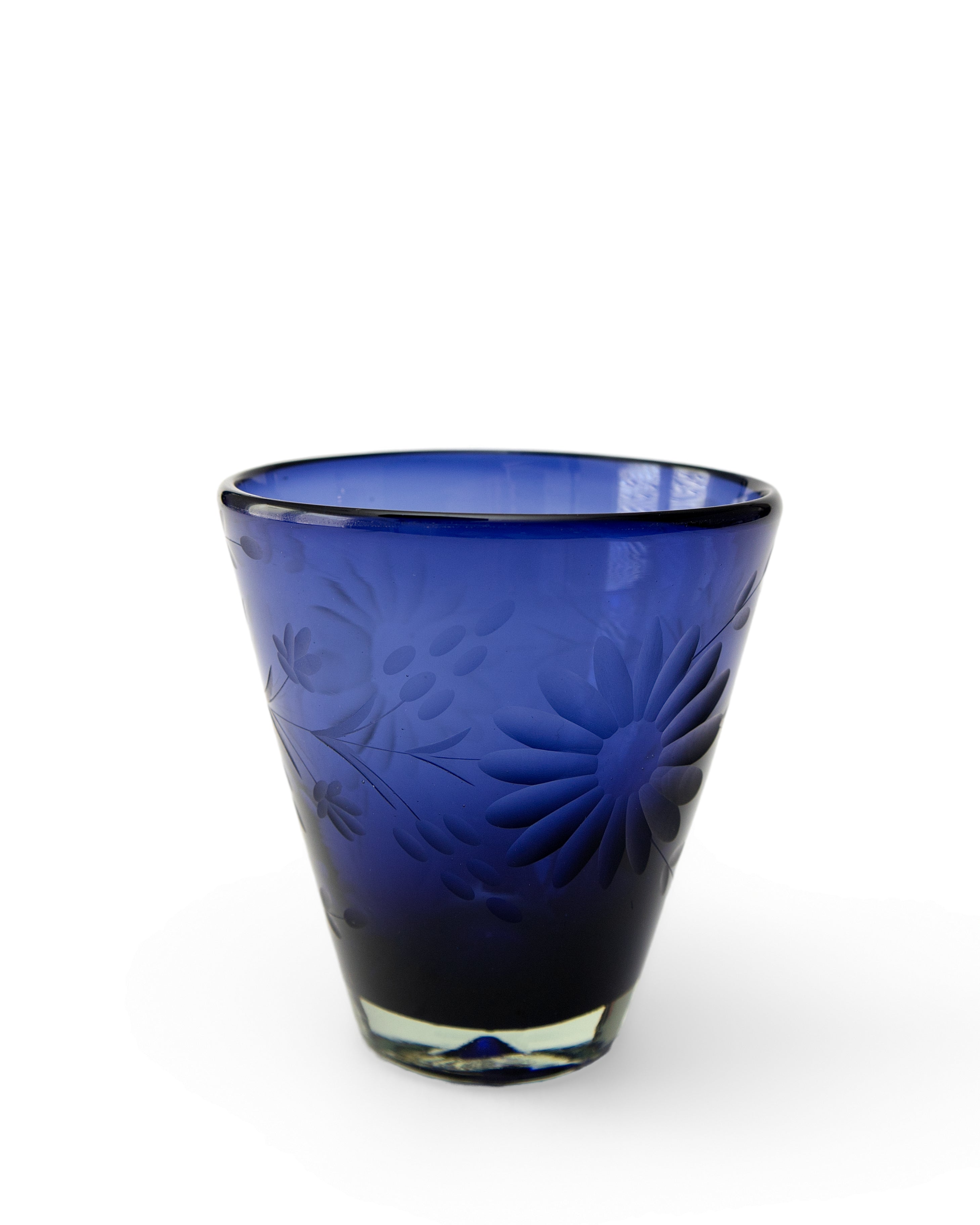 Rose Ann Hall Italian Wine Glass-Crystal