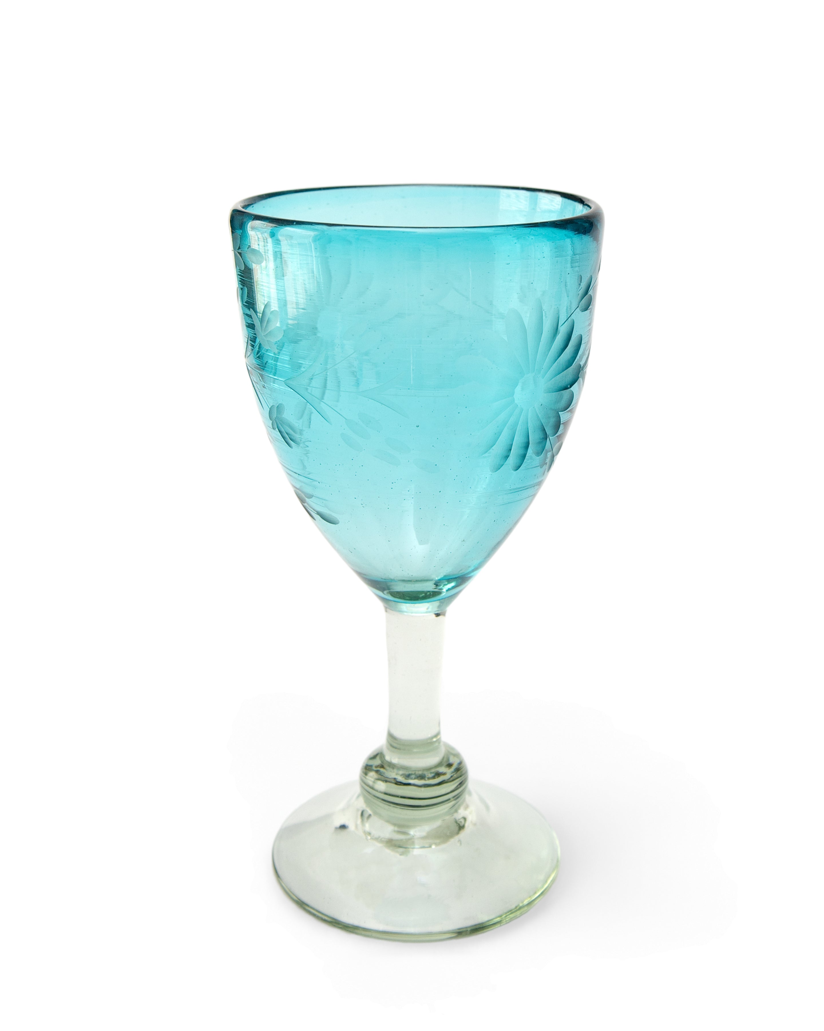 Rose Ann Hall Wine Glass-Crystal