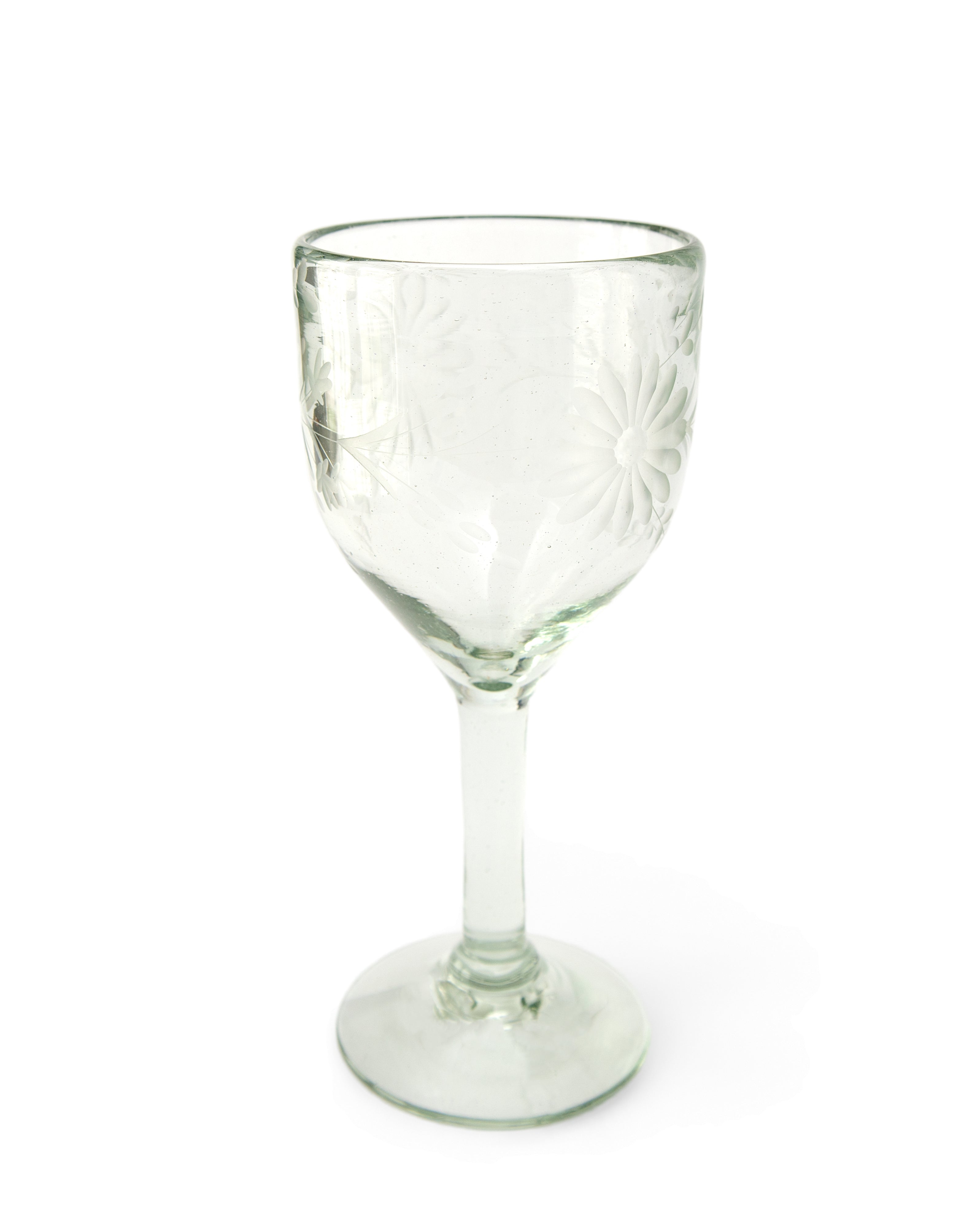 Rose Ann Hall Wine Glass-Crystal