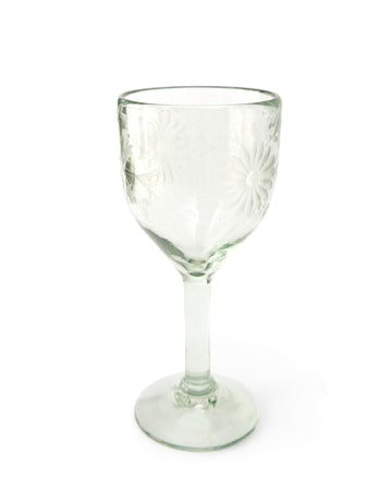 Rose Ann Hall Wine Glass-Crystal