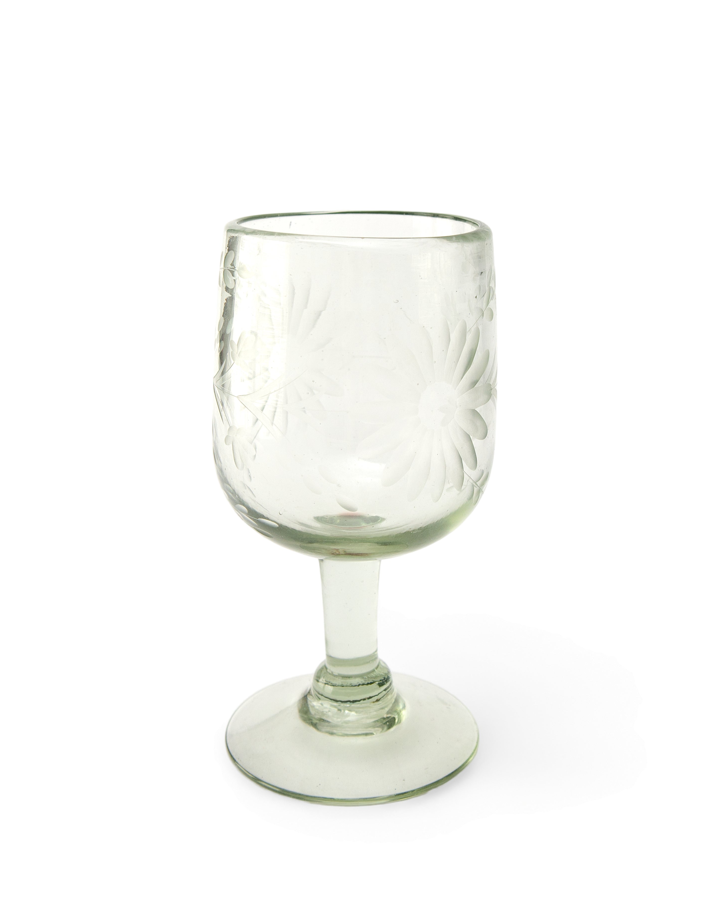 Rose Ann Hall Water Goblet-Crystal