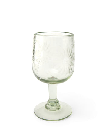 Rose Ann Hall Water Goblet-Crystal