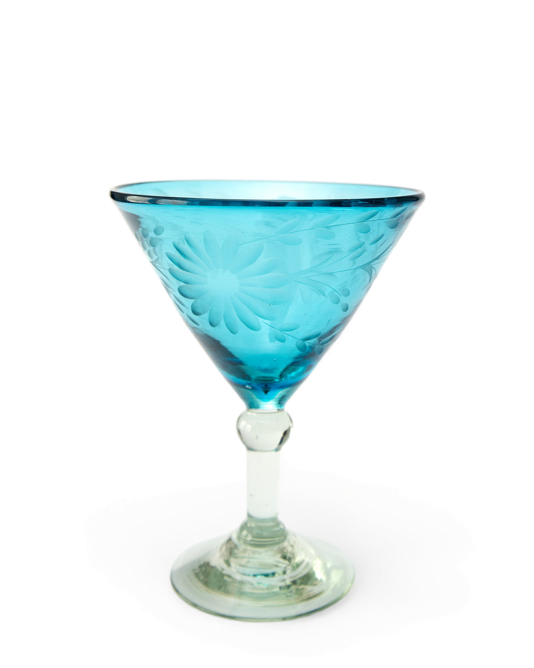 Rose Ann Hall Martini Glass-Crystal